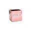 indoor garden rose gold outdoor large rectangle ceramic succulent flower plant pots set for plants with gold