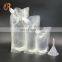 Liquid packaging plastic packaging bag water pouch with spout