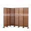 6 Panel Room Divider Bamboo Folding Privacy Wall Divider Wood Screen for Home Bedroom Living Room