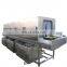 Industrial diary vegetable fruit fish meat basket washer / crate washing machine