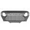 Matte Black Bird Grille Cover Front Grill Guard for Jeep Wrangler TJ 97-06