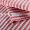 New Design wholesale fabric roll striped stocked textile 100%cotton fabric for skirt