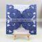 New Spring Summer 2016 Awesome Blue Laser Cut Wedding Invitation
