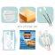 Factory Direct Sales Price Automatic Flow Pillow Type Horizontal Plane Tissues Cheese Ice Cream Honey Spoons Packing Machine