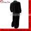 Custom color women velvet track suit girl gym fitness tracksuit