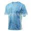 Streetwear OEM Custom Logo Mens High quality Blue Velvet Polo Shirts Summer Short Sleeve Turndown Rib