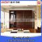 Wholesale customized bedroom design brown color panel furniture