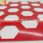304 316 Hexagonal Hole Perforated Metal Sheet Stainless Steel Slotted hole Perforated Plate