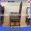 King throne chair birch wood metting room arm chair