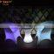 led glowing bench /outdoor sofa set plastic garden furniture led tables and bar chairs used