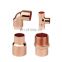 Refrigeration Part Reducing Tee Solder Ring Copper Fittings