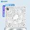 JOYEE OEM New Desgin Hydro Whirlpool Acrylic Balboa System Spa Tub With 5 Persons Hot Tub
