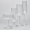 Luxury Popular Transparent Clear Vertical Ribbed Wine Glass Decanter For Wedding
