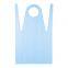 Factory Direct Disposable Waterproof Plastic Apron Clear Industrial LDPE Make Up Beauty Salon Apron For Adults Kitchen Cooking