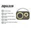 ZQS1219 OEM bass sound portable 2-inch speaker 5W power wireless bluetooth speaker with handle
