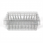 High Quality Wholesales Stainless Steel Woven Mesh Basket With Handle For Goods Storage