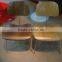Replica high quality stainless steel frame walnut plywood Charles and Ray dining chair , Molded Plywood Chair