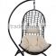 Foshan factory low price supplier waterproof rattan outdoor gazebo chair swing