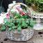 Eco-friendly fruit wood wicker flower basket