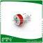 Aluminum shell two port 2.1A dual usb car charger