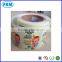 colorful paper label printing stickers