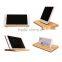 New 2016 product idea bamboo material cell phone holder business name card holder