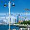 Bridgelux or Epistar chips led solar led garden light with pole