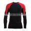 high stretch polyester compression Shorts Sleeve Rash Guard