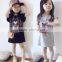 2015 Hot Sale Fahion Summer Clothes Girl Soft T-shirt With Printed Tiger Pattern