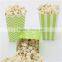 Paper Treat Box Popcorn Box Printed Party Favor Box for Baby Shower wedding