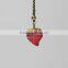 2014 new design mini 5ml hanging car perfume bottle