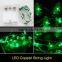 IP65 Waterproof 2M 20 LEDs String Strip Battery Operated Tree Shaped Mini LED Copper Wire String Fairy Lights RGB Lamp