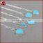 New Arrival Turkey Turquoise Heart Pendant Necklace Chian 18K Gold Plated Fashion Jewelry For Women Lover's Great Gifts