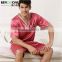 100% Pure Silk Pajama Luxurious Solid color Silk Sleepwear Men