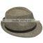 new fedora hat/trilby hat with belt