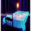 luminous fabric material for clothes