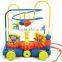 EN71 continued selling intelligent wooden beads toys OEM/ODM educational china toy factory for children