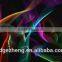 cheap glowing light EL wire earphones multi color orange gold white purple blue el wire in China