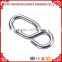 Stainless Steel AISI 304 / 316 8-Shaped Snap hook Carabiner Ringg Hardware