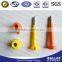 Metal container door bolt seals