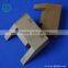 Abrasion Resistance PEEK plastic block by CNC machining