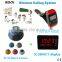 Restaurant Ordering Calling System Top Popular 433MHZ Frequency Table Call Buzzer CE Passed