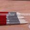 Free Sample 9pcs Round Shape Nylon Hair Artist Paint Brushes
