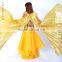 Belly Dance Wing With Slit