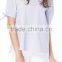 Custom Elegant summer New short sleeve Cotton lady blouse & top