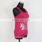 High quality polyester/cotton woman adjustable pink ladies tank top