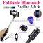 2016 BEST GIFT cell phone accessories colorful wireless monopod bluetooth foldable selfie stick