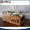 2016 Hot Selling Personalized Wooden Wedding Flower Box