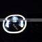 Dual LED Headlight 7" Round newest Projector with DRL Signal Halo Angle Eyes for Harley Davidso-n Motocycle Road Glide 2004-2013
