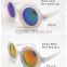 2015Unisex Adult Hot Thick Round Frame Mirror Sunglasses